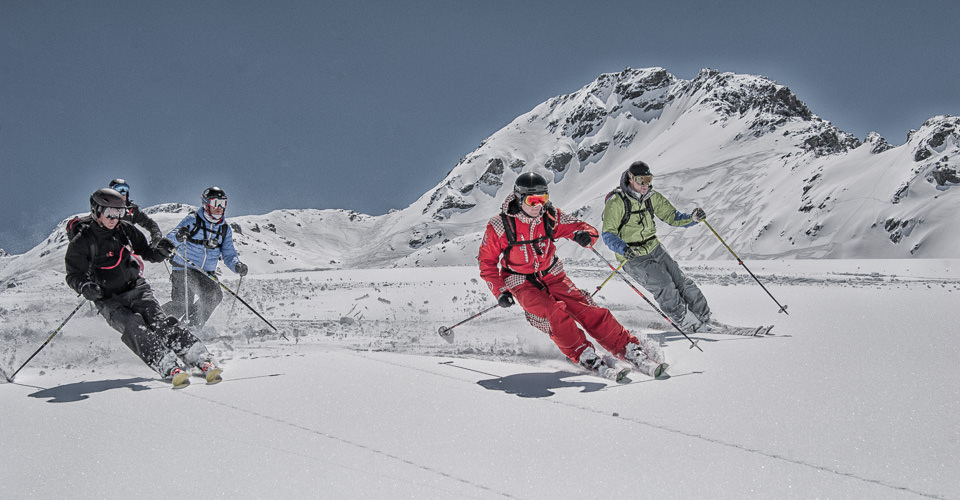 Photo: A.Bertrand - Val Thorens skiing