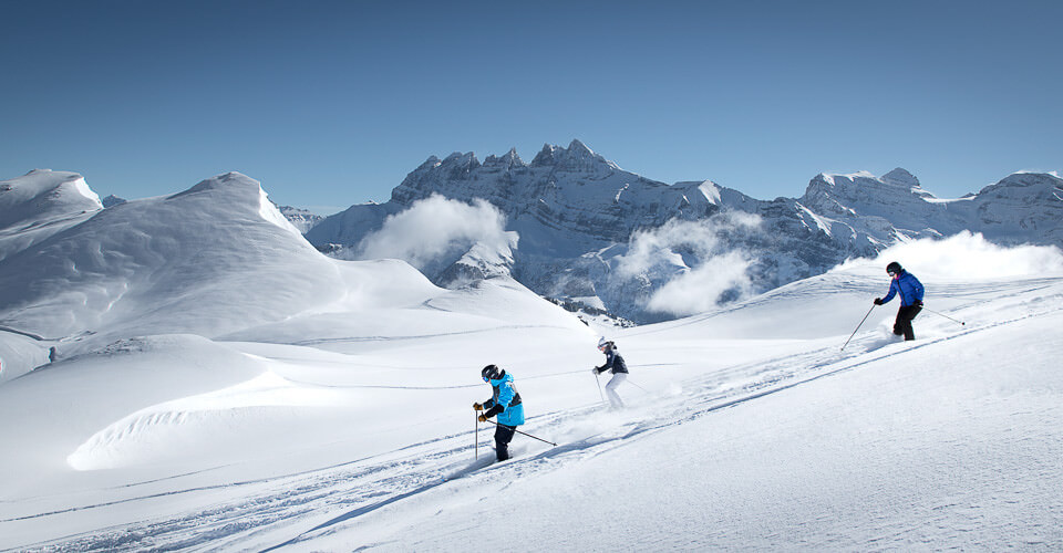 Photo: ©Oreli.b - Avoriaz skiers