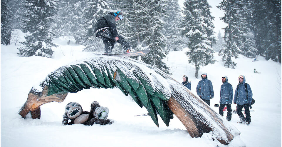 Photo ©Oreli.b - Avoriaz stash