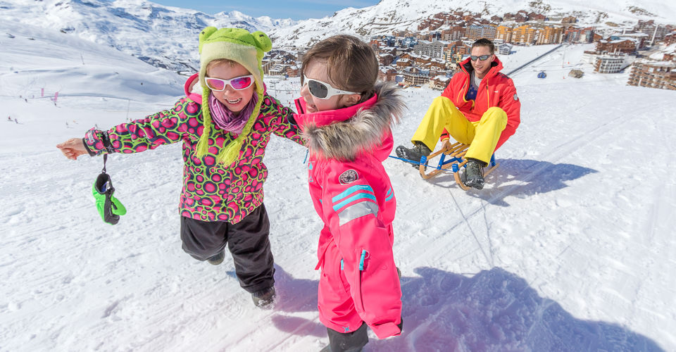 Photo: C.Cattin - Val Thorens family ski holiday