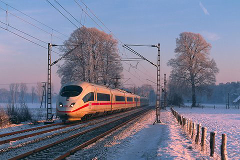 ICE train to Koln