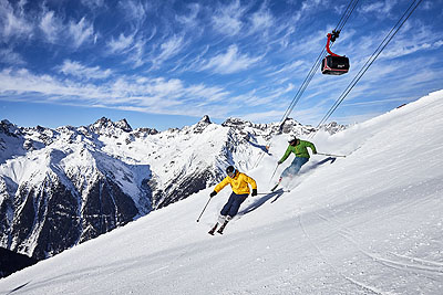 Ischgl ski by train