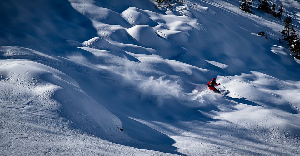 Photo: Julien Gaidet - skiing in La Rosiere