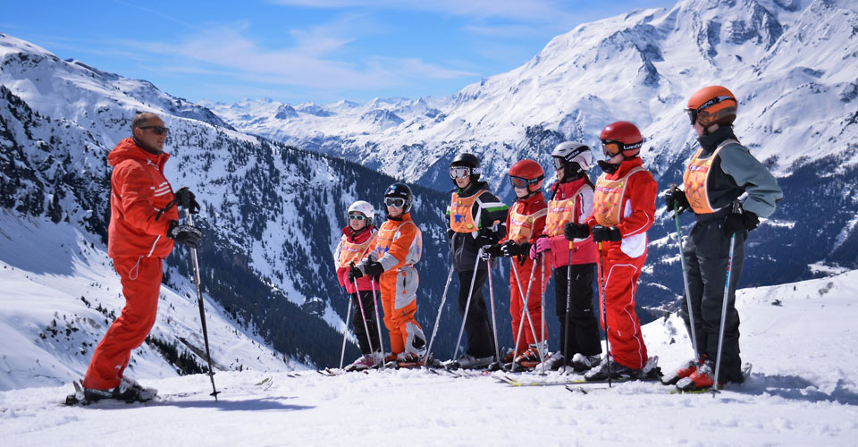 Photo: Propaganda Agence - La Rosiere children ski lesson