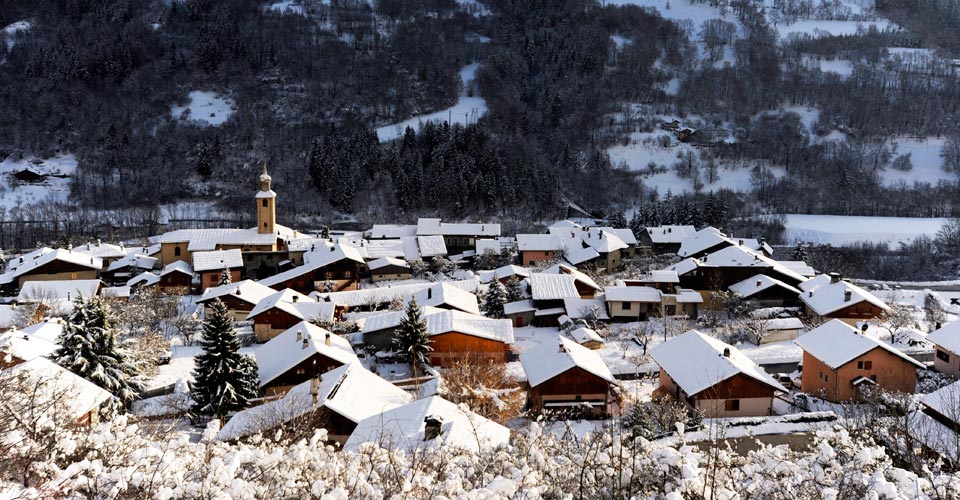 Photo: La Plagne Tourisme - La Plagne village in snow