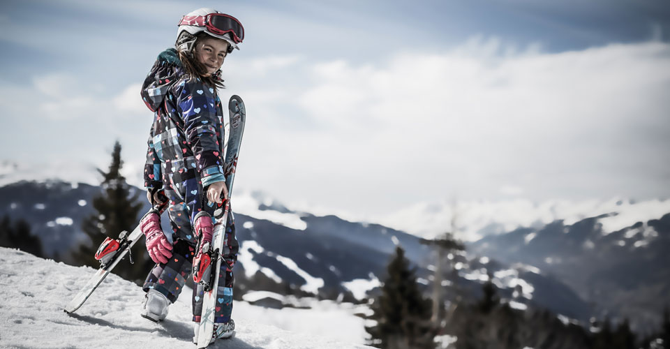 Photo: Agence Merci - child skier in Les Arcs