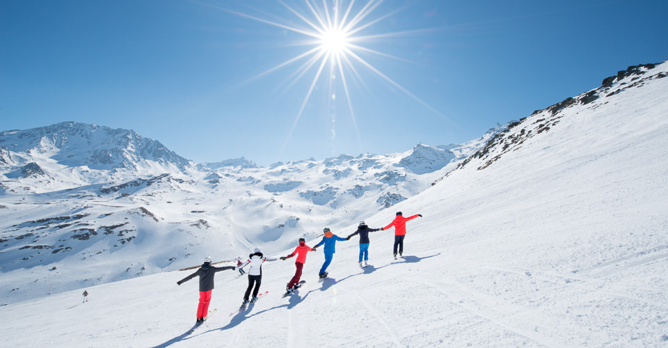 Photo: P.Tournaire - Val Thorens slopes