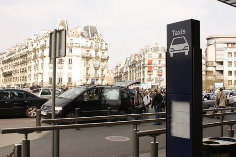 Gare de Lyon taxi rank