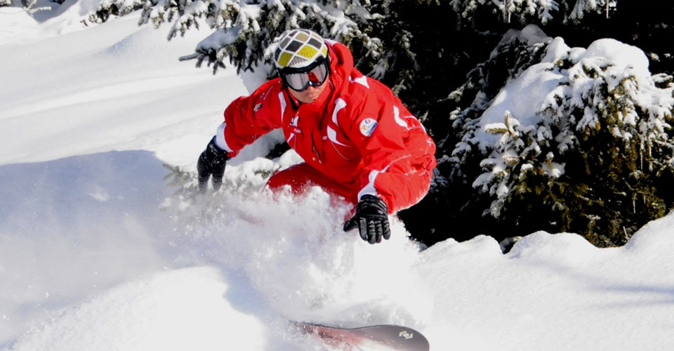 Photo: ESF Peisey-Vallandry - Peisey-Vallandry snowboard lesson