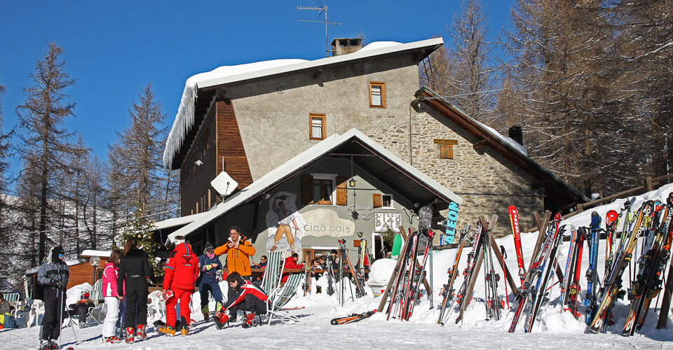 Photo: Pete Honda - Ciao Pais restaurant Sauze d'Oulx