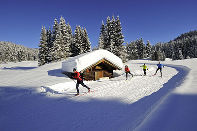 Seefeld nordic ski by train