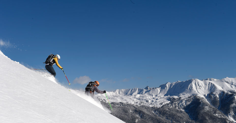 Photo: Agence Zoom - Serre Chevalier skiing