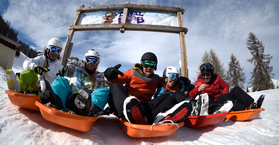 Photo: Agence Zoom - Serre Chevalier toboggan