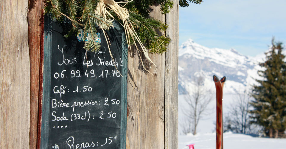 Photo: Daniel Elkan - St Gervais Sous les Freddy restaurant