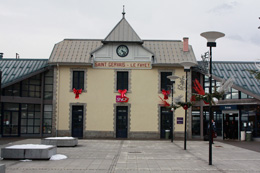 St Gervais train station