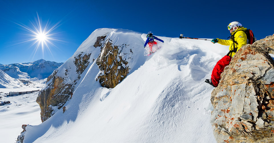 Photo: Andy Parant - Tignes snowboarders