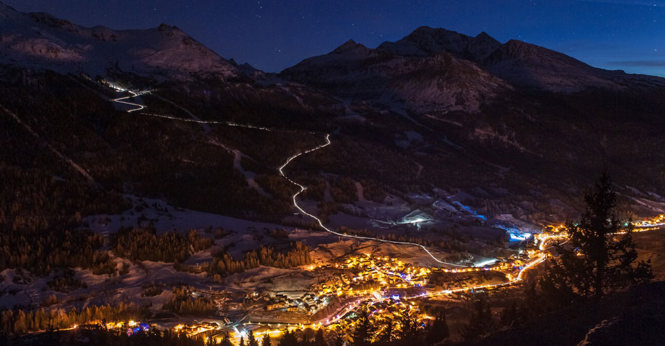 Photo: A. Pernet OTHMV - Val Cenis village night